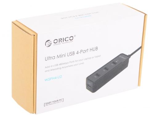Концентратор USB Orico W5PH4-U2 (белый) USB 2.0 x 4