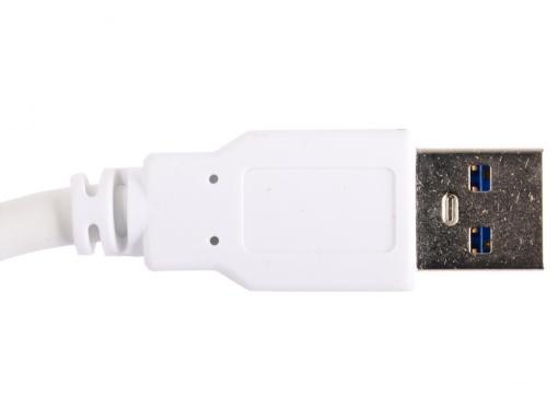 Концентратор USB Orico U3R1H4 (белый) USB 3.0 x 4