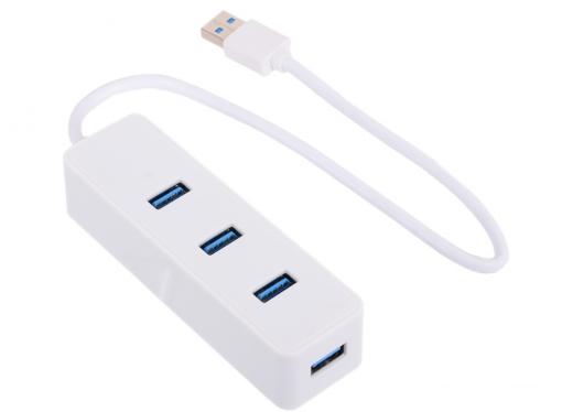 Концентратор USB Orico W5PH4-U3 (белый) USB 3.0 x 4