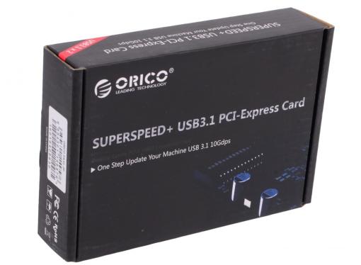 Контроллер PCI-E Orico PA31-2P  OUT:USB 3.1*2