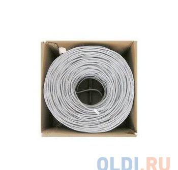 Сетевой кабель UTP 5e Telecom Light CU TC1000C5ELigh(CU) Indoor solid (4 пары, бухта 305м)   (Медный)