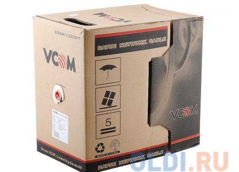 Сетевой кабель бухта 305м UTP 6 VCOM VNC1120 4 пары