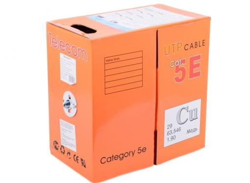 Сетевой кабель бухта 305м UTP 5e 4 пары  