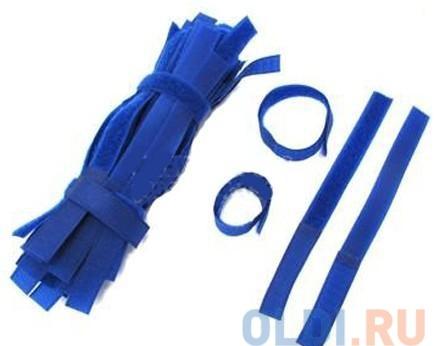 Стяжка-липучка для кабеля 16х185мм, нейлон, упаковка 100шт, Telecom (100шт./уп.)