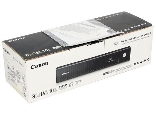 Сканер Canon P-208II (Цветной, двусторонний, 8 стр./мин, ADF 10,High Speed USB 2.0, A4) {9704B003}