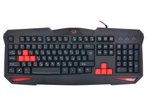 Клавиатура игровая Redragon Xenica проводная RU,черный, начального уровня