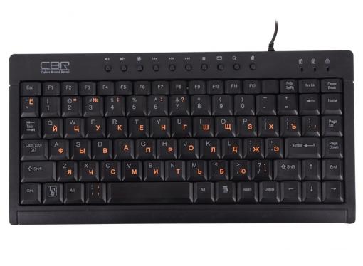 Клавиатура CBR KB 175 черный USB