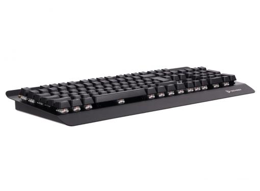 Клавиатура QCYBER ZADIAK RGB Black проводная, механическая, 104 клавиши, Anti-ghosting