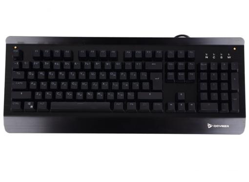 Клавиатура QCYBER ZADIAK RGB Black проводная, механическая, 104 клавиши, Anti-ghosting