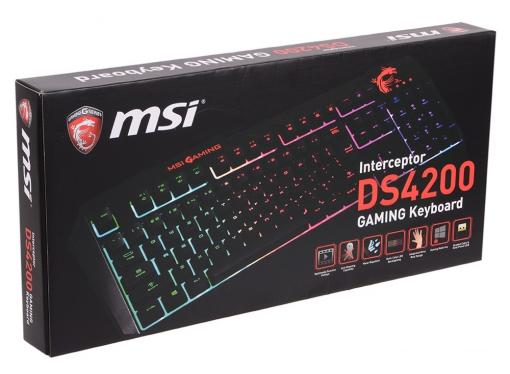 Клавиатура MSI Interceptor DS4200 GAMING RU