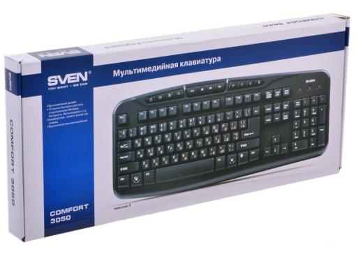 Клавиатура Sven comfort 3050 USB black