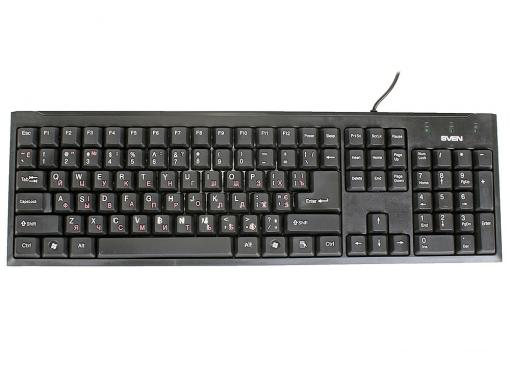 Клавиатура SVEN Standard 303 USB+PS/2 Black