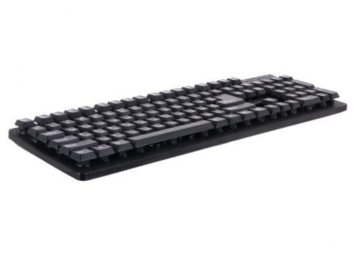 Клавиатура SVEN Standard 301 USB чёрная, 105 клавиш, красная кириллица, классич. раскладка, коробка цвет