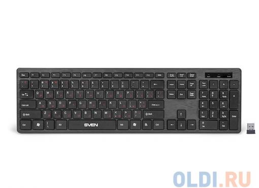 Беспроводная клавиатура SVEN Elegance 5800 Wireless чёрная