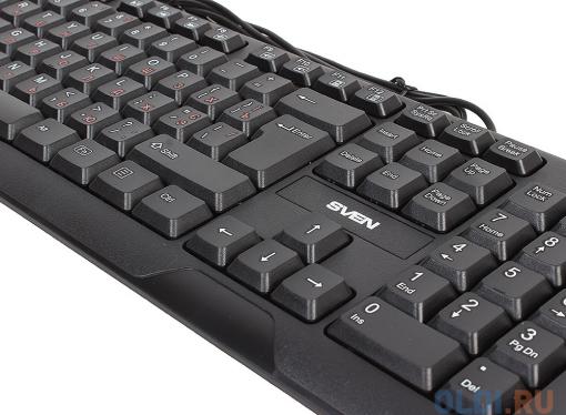 Набор клавиатура + мышь SVEN Standard 300 Combo USB черный