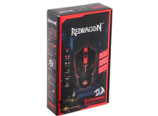 Мышь игровая REDRAGON CENTROPHORUS оптика,6кнопок,1000-2000dpi