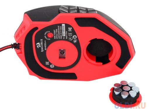 Мышь игровая REDRAGON FOXBAT лазер,19 кнопок,50-16400 dpi