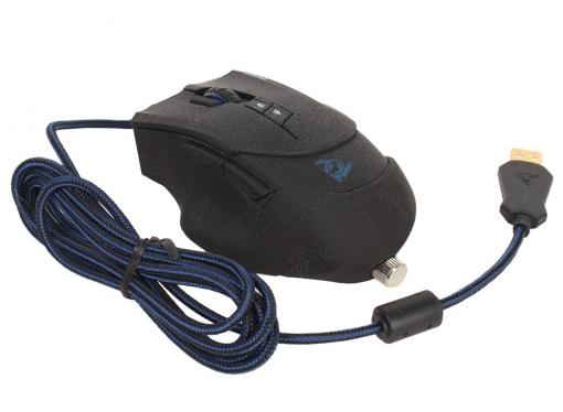Мышь игровая QCYBER TUR 2, лазерная, 5600 DPI, встр. память 128к для сохр. профайлов, USB2.0
