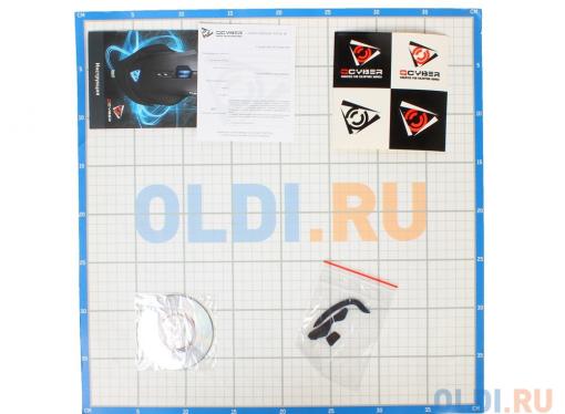 Мышь игровая QCYBER TUR 2, лазерная, 5600 DPI, встр. память 128к для сохр. профайлов, USB2.0