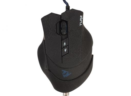 Мышь игровая QCYBER TUR 2, лазерная, 5600 DPI, встр. память 128к для сохр. профайлов, USB2.0