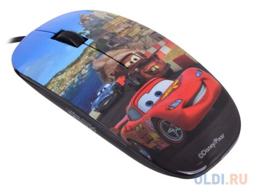 Мышь оптическая Cirkuit Planet DSY-MO111 Cars (проводная, USB 2.0, 1000 dpi, 2 кнопки+скролл)