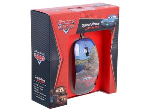 Мышь оптическая Cirkuit Planet DSY-MO111 Cars (проводная, USB 2.0, 1000 dpi, 2 кнопки+скролл)