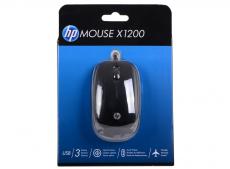 Мышь HP X1200 Wired Black Mouse (H6E99AA#ABB)