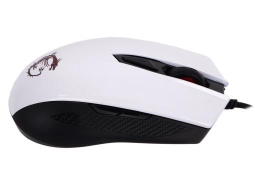 Мышь MSI Clutch GM40 White GAMING Mouse