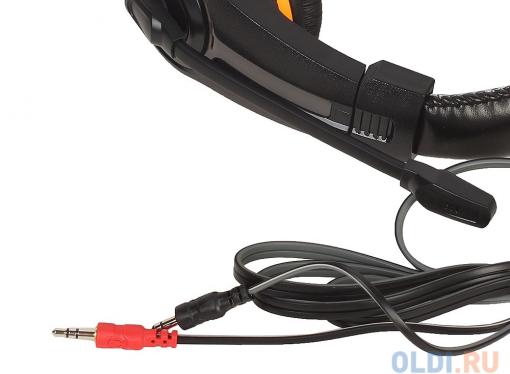 Игровой набор Warhead MPH-1600 черный, мышь + гарнитура + ковер DEFENDER