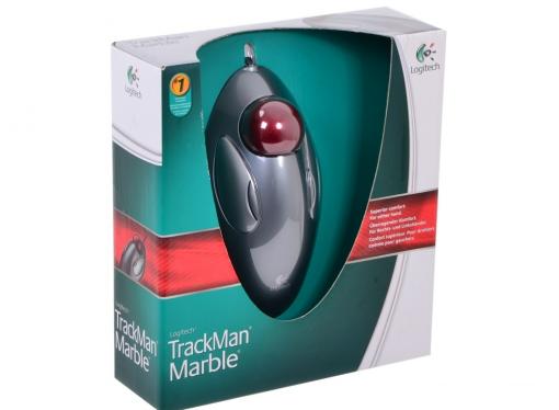 Трекбол (910-000808)  Logitech TrackMan Marble