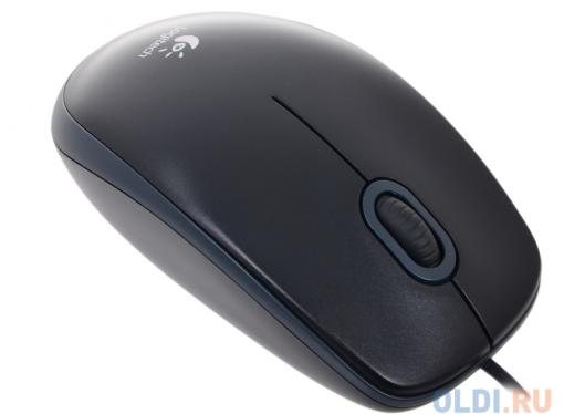 Мышь (910-003357) Logitech Optical B100 USB Black OEM