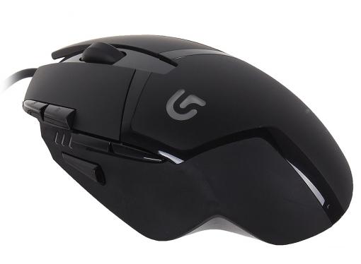 Мышь (910-004067) Logitech Gaming Mouse G402 Hyperion Fury USB Optical & Fusion Engine, 240 - 4,000 dpi (G-package)