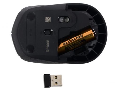Мышь (910-004642) Logitech Wireless Mouse M170, Grey