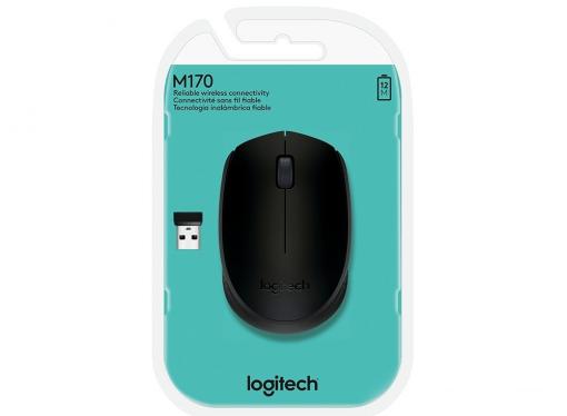 Мышь (910-004424) Logitech Wireless Mouse M171, Black