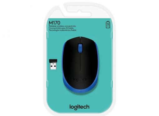 Мышь (910-004640) Logitech Wireless Mouse M171, Blue