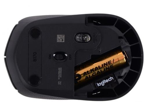Мышь (910-004798) Logitech Wireless Mouse B170, Black  OEM