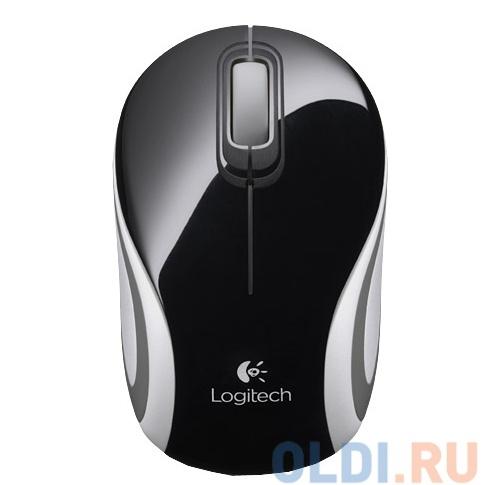 Мышь (910-002731) Logitech Wireless Mini Mouse M187, Black NEW