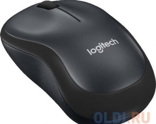 Мышь (910-004878) Logitech Wireless Mouse M220 SILENT Charcoal