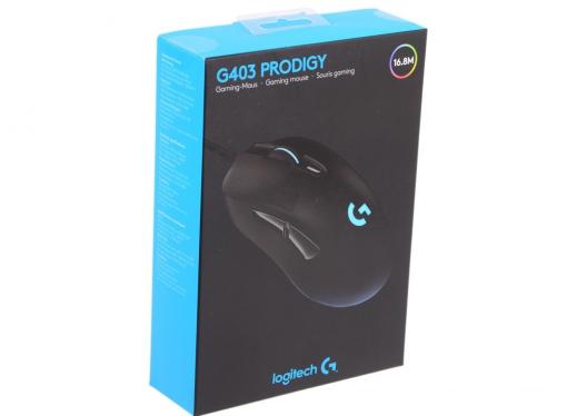 Мышь (910-004824) Logitech Gaming Mouse G403 USB 200-12000dpi Prodigy