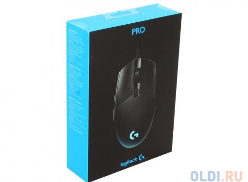 Мышь (910-004856) Logitech Gaming Mouse G PRO USB 200-12000dpi