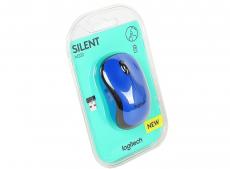 Мышь (910-004879) Logitech Wireless Mouse M220 SILENT Blue