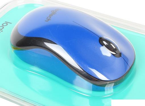 Мышь (910-004879) Logitech Wireless Mouse M220 SILENT Blue