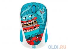 Мышь (910-005052) Logitech Wireless Mouse M238 Doodle Collection SKATEBURGER