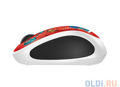 Мышь (910-005054) Logitech Wireless Mouse M238 Doodle Collection CHAMPION CORAL