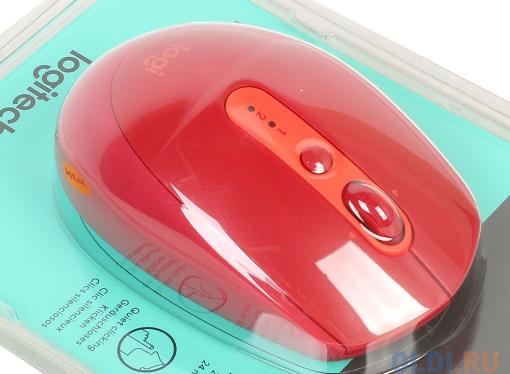 Мышь (910-005199) Logitech Wireless Mouse M590 Multi-Device SILENT Ruby