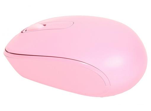 (U7Z-00024) Мышь Microsoft Mobile Mouse 1850 розовый, беспроводная (1000dpi) USB2.0 для ноутбука