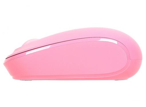 (U7Z-00024) Мышь Microsoft Mobile Mouse 1850 розовый, беспроводная (1000dpi) USB2.0 для ноутбука