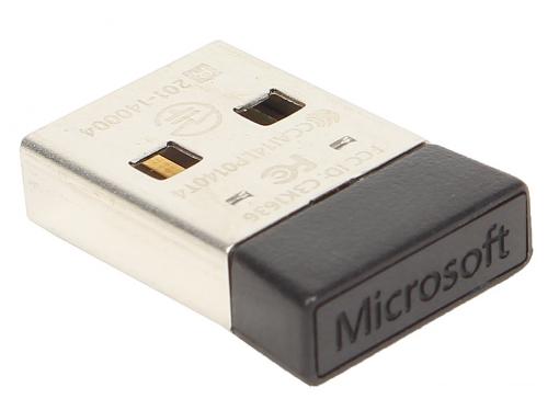 (U7Z-00024) Мышь Microsoft Mobile Mouse 1850 розовый, беспроводная (1000dpi) USB2.0 для ноутбука