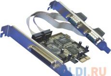 Контроллер Orient XWT-PE2S1P (PCI-E -2xCOM+1LPT, MCS9901CV) Ret