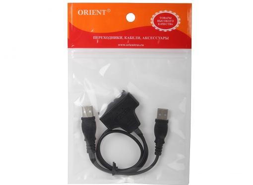Контроллер Orient UHD-300, адаптер USB 2.0 to SATA SSD и HDD 2.5
